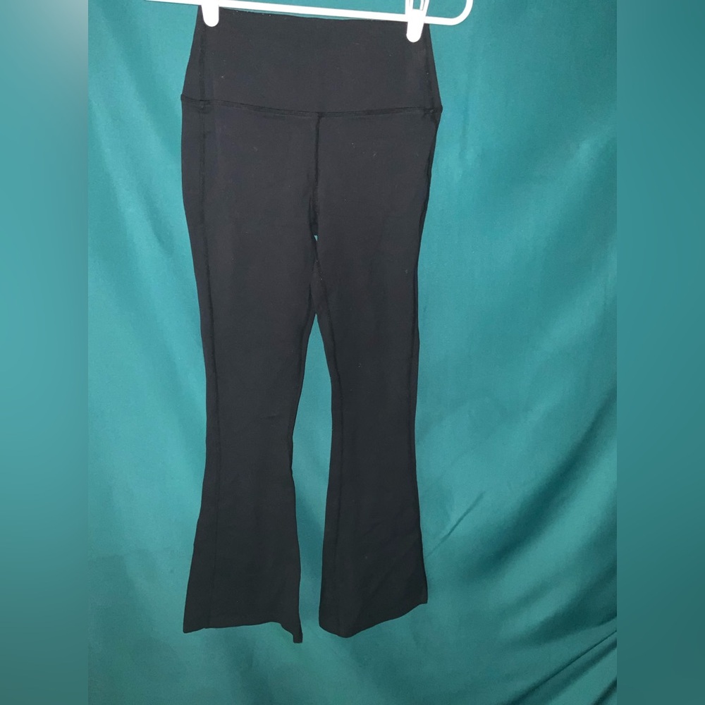 Splits59 Black Flared Leggings